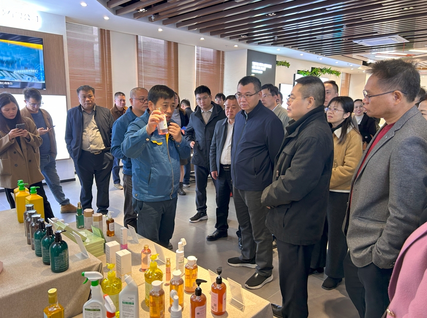 廣西自治區(qū)發(fā)改委領(lǐng)導(dǎo)蒞臨晟啟調(diào)研指導(dǎo)工作